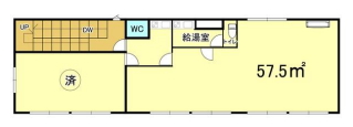 賃貸オフィス間取り図