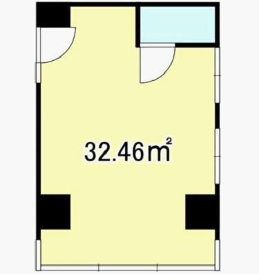 賃貸オフィス間取り図