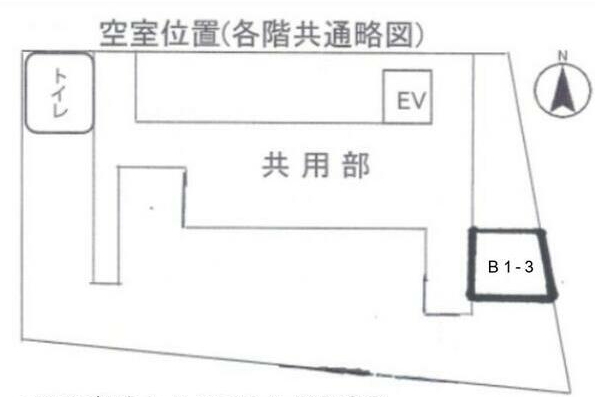 賃貸オフィス間取り図