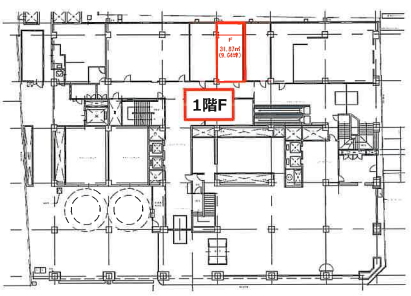 賃貸オフィス間取り図