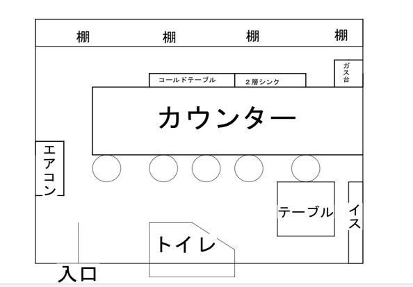 賃貸オフィス間取り図