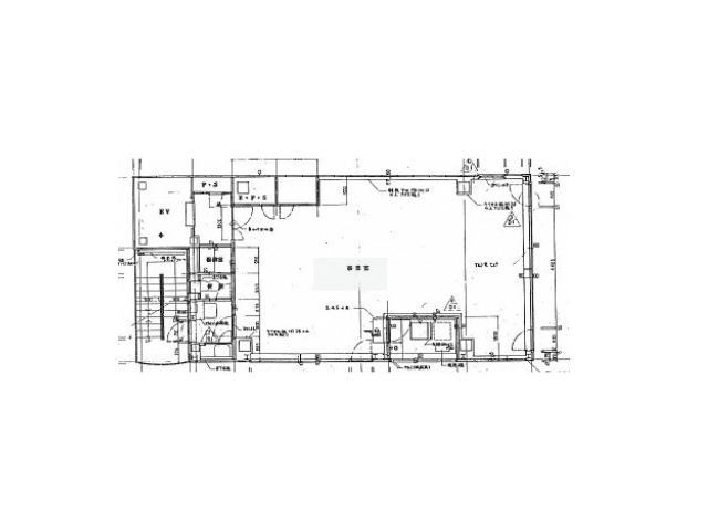 賃貸オフィス間取り図