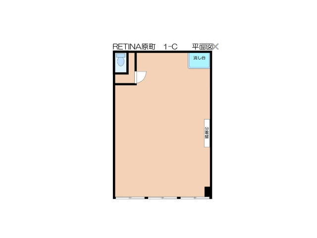 賃貸オフィス間取り図