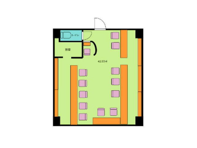 賃貸オフィス間取り図