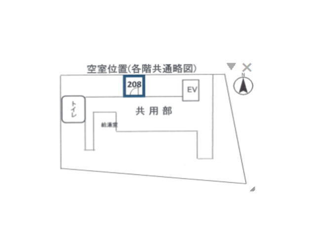 賃貸オフィス間取り図