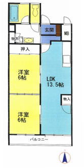 賃貸オフィス間取り図