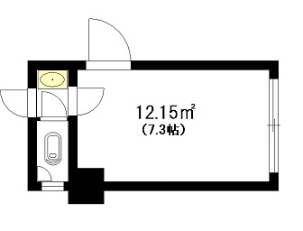 賃貸オフィス間取り図