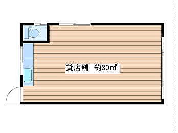 賃貸オフィス間取り図