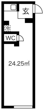 賃貸オフィス間取り図