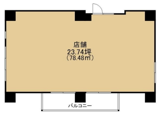 賃貸オフィス間取り図