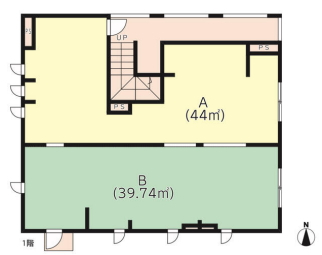 賃貸オフィス間取り図