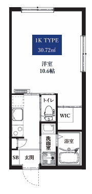 賃貸オフィス間取り図