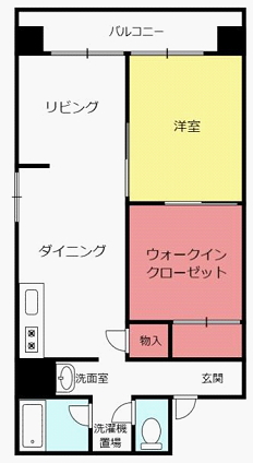 賃貸オフィス間取り図