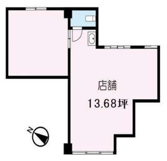 賃貸オフィス間取り図