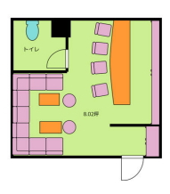 賃貸オフィス間取り図