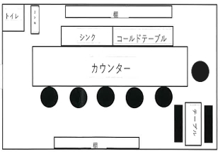 賃貸オフィス間取り図