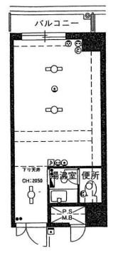 賃貸オフィス間取り図