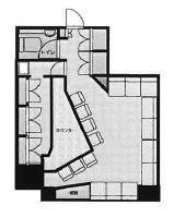 賃貸オフィス間取り図